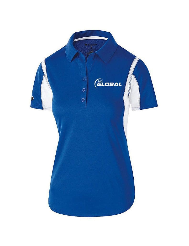 royal blue polo t shirt women's