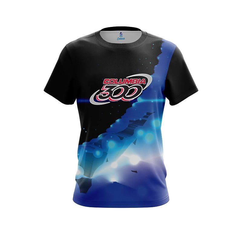 Image of Columbia 300 Space Pixel Mountain  CoolWick Bowling Jersey