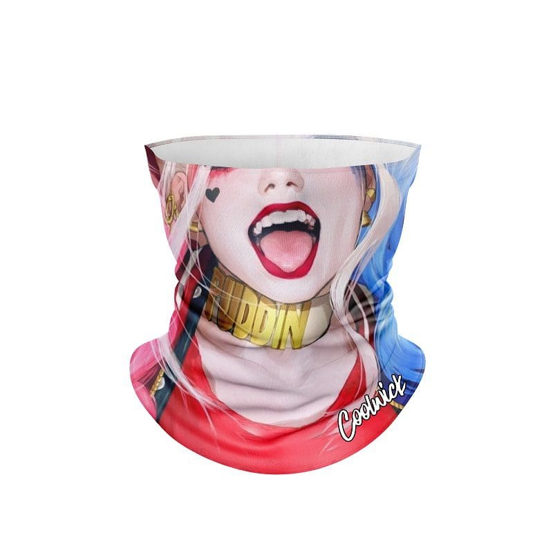 Image of Comic Harley  Head Gear Mask All-In-1