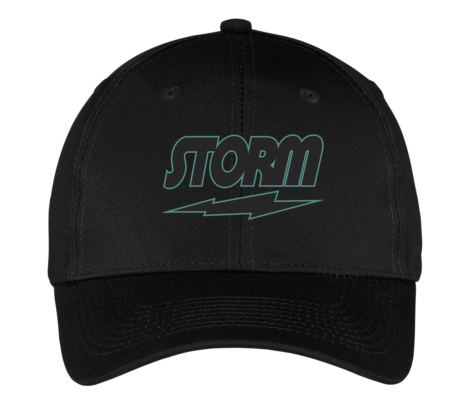 Storm Six-Panel Twill Bowling Hat Bowling Apparel Coolwick 