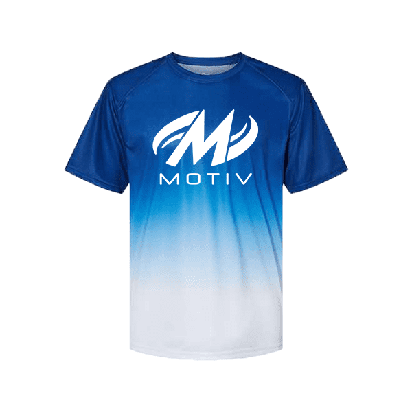 Image of Motiv Men's Raptor Dri-Fit Crew Bowling Shirt