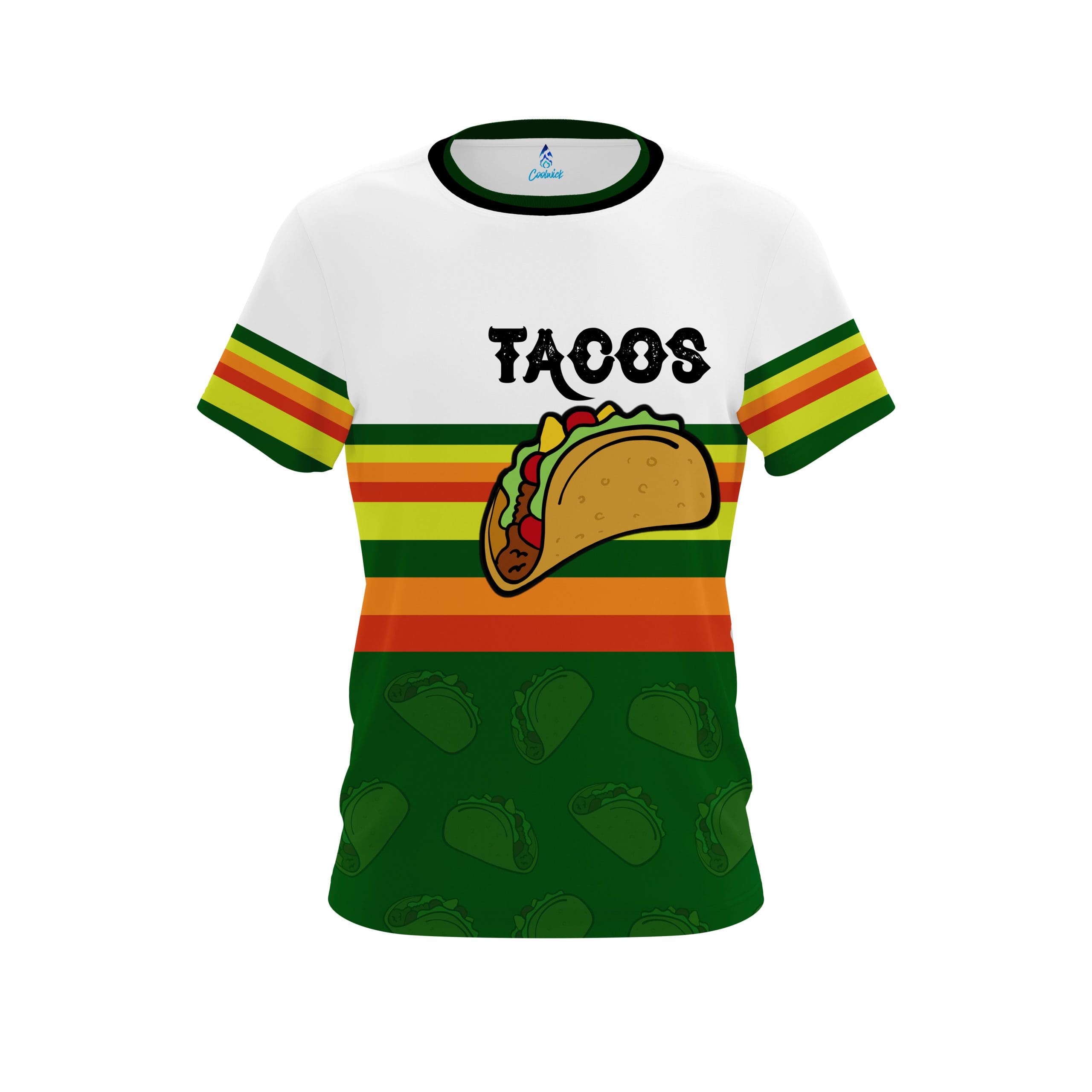 Image of Black Friday 2022 Jackie's Taco Stand Coolwick Bowling Jersey