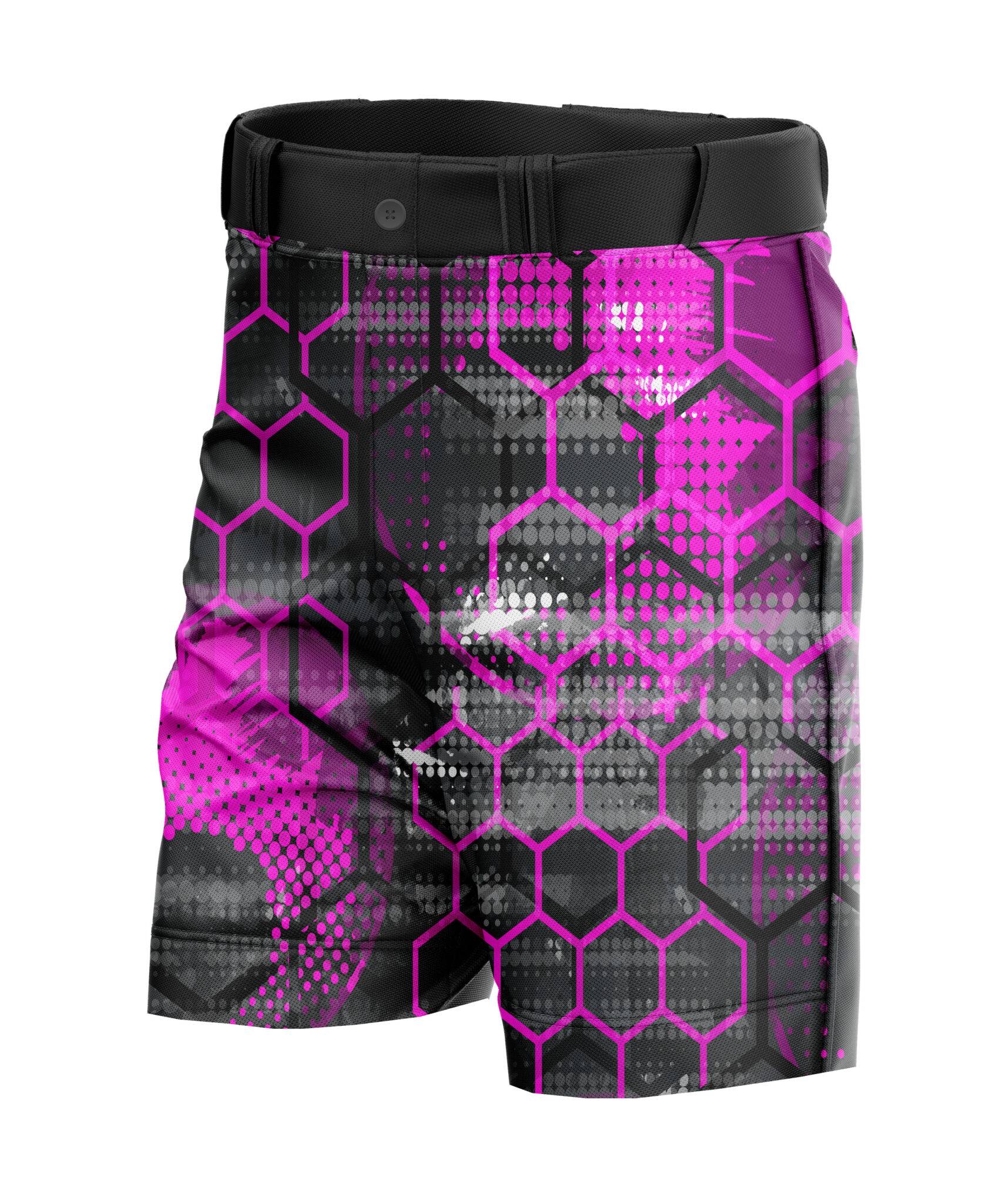 Honeycomb Shorts, Pink