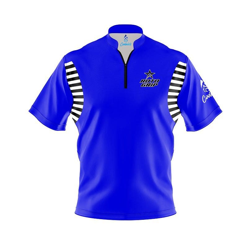 Roto Grip Blue Line CoolWick Bowling Jersey