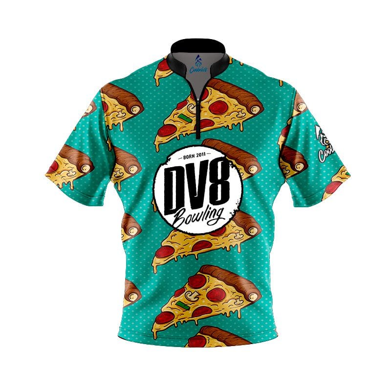 Image of DV8 Pizza Fast Track CoolWick Bowling Jersey