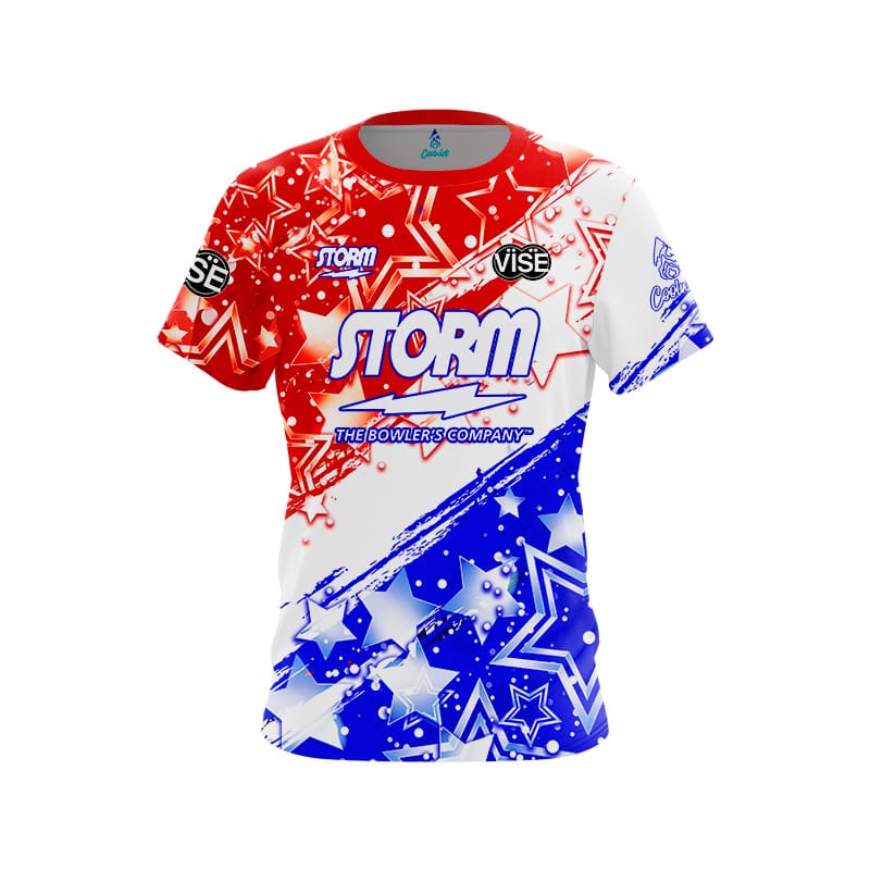 Image of Storm Malia Briggs Star Spangled CoolWick Bowling Jersey
